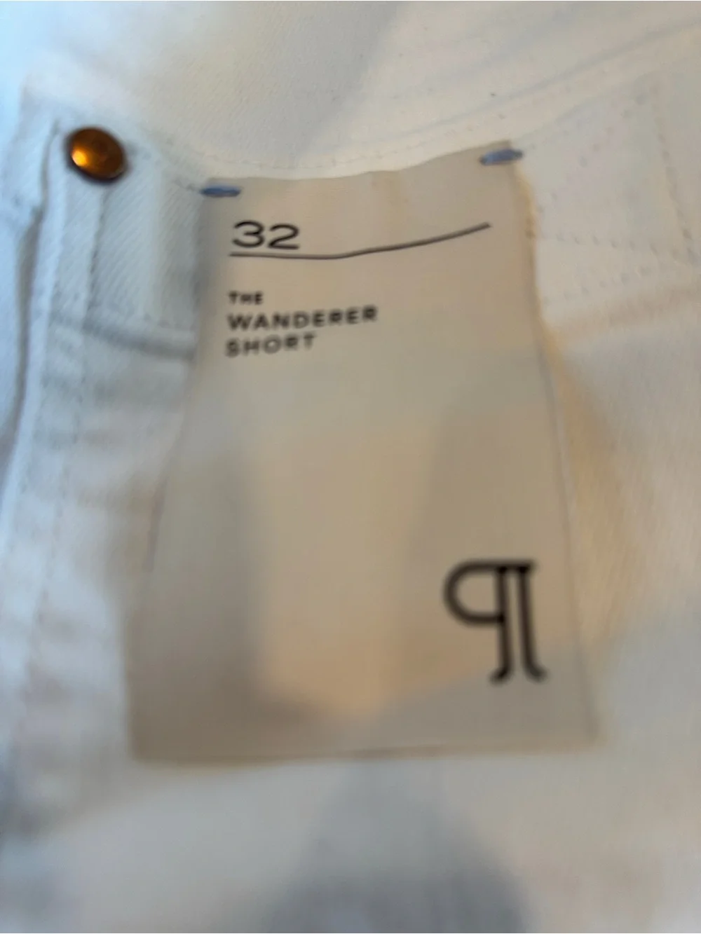 Anthropologie Pilcro The Wanderer White Shorts 32 NWT
